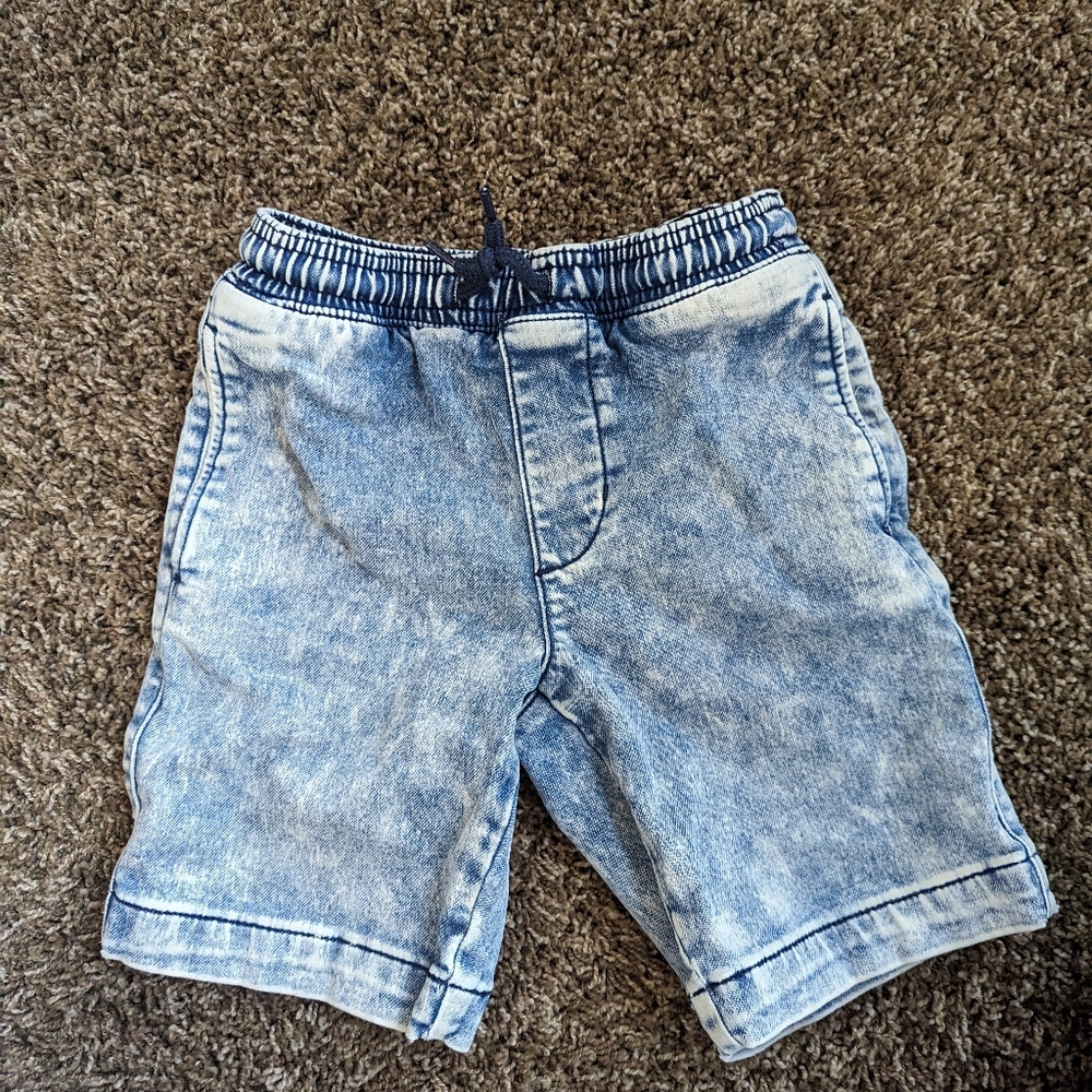Boys Wonder Nation acid washed jean shorts size S (6/7)